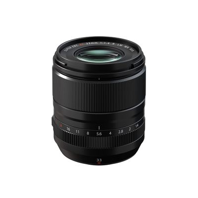 FUJIFILM X Replacement Lens, FUJINON Monofocal Standard, Large Diameter, 1.3 inches (33 mm), F1.4, Dustproof, Splashproof, Low Temperature, Linear Motor (Silent), Aperture Ring F XF33MMF1.4 R LM WR