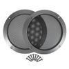 ACROPIX 6.5 Inch Universal Speaker Grills Cover Mesh Guard Protective Case with Screws Titanium Tone - Pack of 2 view 1