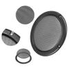 ACROPIX 6.5 Inch Universal Speaker Grills Cover Mesh Guard Protective Case Black - Pack of 4 view 3