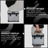 FAVOMOTO 1pc Creative Four-layer Tool Storage Case for Auto Repairs Fishing Assembly Lightweight Portable Design Thick Buckles for Secure Storage and Easy Carrying view 4