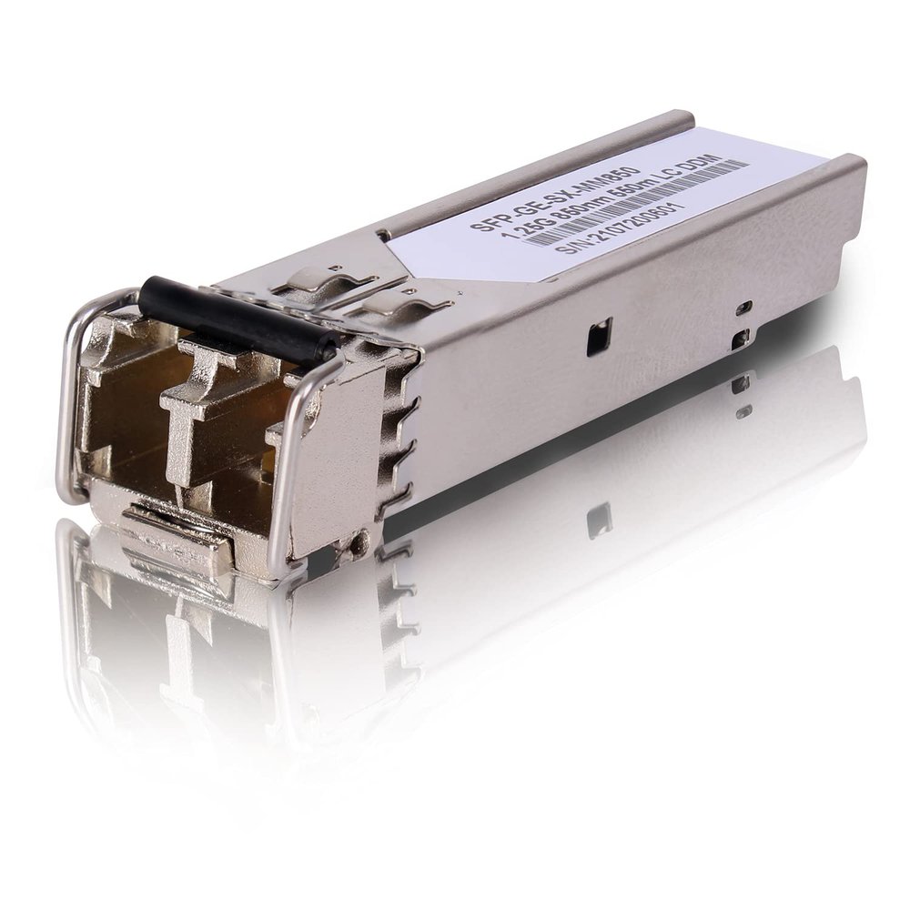 1000Base-SX 850nm Multimode SFP LC Transceiver Fiber Module 550 Meters LC MMF-DDM for Cisco GLC-SX-MMD/GLC-SX-MM/SFP-GE-S, Fortinet, Ubiquiti UniFi UF-MM-1G, Mikrotik S-85DLC05D Meraki MA-SFP-1GB-SX