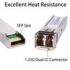 1000Base-SX 850nm Multimode SFP LC Transceiver Fiber Module 550 Meters LC MMF-DDM for Cisco GLC-SX-MMD/GLC-SX-MM/SFP-GE-S, Fortinet, Ubiquiti UniFi UF-MM-1G, Mikrotik S-85DLC05D Meraki MA-SFP-1GB-SX view 3