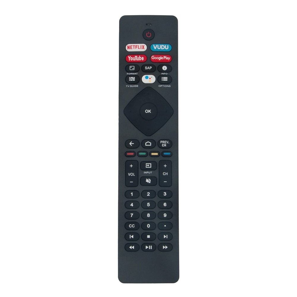 Allimity NH800UP Replaced Remote Control with Voice Function fit for Philips TV BT800 65PFL5704 43PFL5704 55PFL5704 65PFL5704/F7 43PFL5604/F7