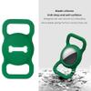 2Pcs Dog Collar Pet Loop Holder Silicone Protective Case for Compatible with Apple Airtag GPS Tracking Finder view 3