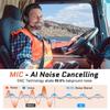 EKSA Noise Cancelling Trucker Bluetooth Headset with Microphone Wireless AI-Powered ENC Headphones, 99ft Long Range, 30H of Talk Time, All-Day Comfort On Ear Headsets Mute Button view 3