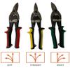 MH GLOBAL 3 Pc Set 10 Inch Aviation Tin Snips Set Straight Left and Right Drop Forged Carbon Steel view 2