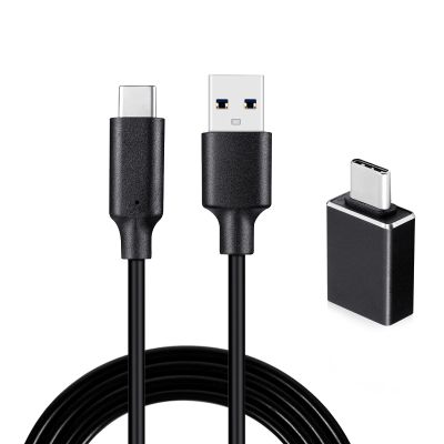 weishan Type C to USB Cable Compatible with Focusrite Scarlett Solo(3rd Gen), Scarlett 2i2(3rd Gen) USB Audio Interface, with USB C Male to USB Female Adapter, 6.6 ft