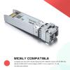 10GBase-SR SFP+ Transceiver, Multimode LC SFP+ 850nm & 1.25/2.5/5/10G SFP+ to RJ45 Transceiver view 2