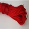 1/4 x 200 ft. Double Braid-Yacht Braid Polyester Rope Hank. Red view 1