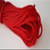 1/4 x 200 ft. Double Braid-Yacht Braid Polyester Rope Hank. Red view 2