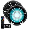 Fusion 2- SG-SL122SPC Signature Series 12" Subwoofer Chrome Sports Grille, CRGBW LED with MS-CRGBWRC RGB Controller view 1