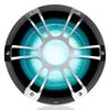 Fusion 2- SG-SL122SPC Signature Series 12" Subwoofer Chrome Sports Grille, CRGBW LED with MS-CRGBWRC RGB Controller view 2