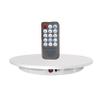 KUYUEOR White 60cm 17.3 X 39.4 X 2.4 330 Lb Professional 360 Degree Electric Rotating Turntable for Photography,Automatic Revolving Platform Ideal for Product Display-White 60cm view 1