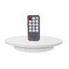 KUYUEOR 360 Degree Remote Control Rotating Electric Turntable Display Stand Professional Photography,for Photography Products Show(165 Inches Load 132 Lb)-White 42cm view 1