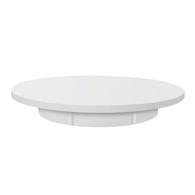 KUYUEOR Professional 360 Degree Rotating Turntable for Product Photography,220lb Capacity,16.5in Diameter,Speed(30s Per Circle) for Live Video Show-White 42cm