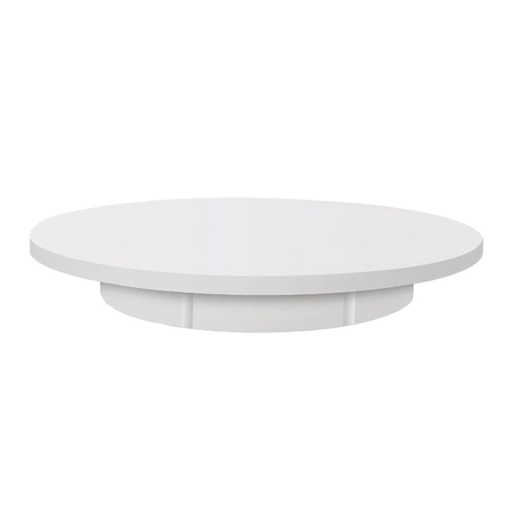 KUYUEOR Professional 360 Degree Rotating Turntable for Product Photography,220lb Capacity,16.5in Diameter,Speed(30s Per Circle) for Live Video Show-White 42cm