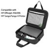samdew Mobile Printer Storage Bag, with Laptop Layer up to 14", Bag Only view 2