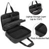samdew Mobile Printer Storage Bag, with up to 15.6" Laptop Layer, Bag Only view 3