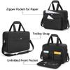 samdew Mobile Printer Storage Bag, with up to 15.6" Laptop Layer, Bag Only view 4