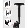 LEI789LL Speaker Wall Bracket Speaker Wall Mount Bracket Adjustable Angle Surround Speaker Bracket Ceiling Speaker Bracket Office Living Room Conference Room Speaker Bracket Speaker Bracket view 4