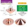 Startnow Laser Cutting Nozzle S28-A Double Single Layer Caliber 0.8 1.0mm 1.5 D28mm Precitec HANS WSX Laser Nozzle (S28-A-15-S 10 PCS, 1.2) view 3