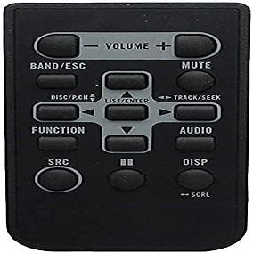 General Replacement Remote Fit for DEH-X4700BT DEH-S4120BT DEH-X6690BT DEH-X6700BS DEH-X6700BT DEH-X6800BT DEH-X65BT MVH-X360RT MVH-X360BT MVH-X370BT MVH-X380BT