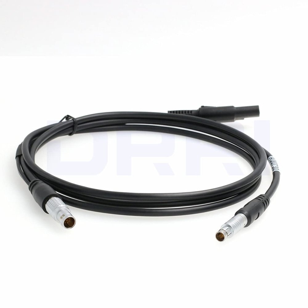 Davitu Wiring Harness - Topcon GPS to SATEL35 Radio Power Cable A00730 7Pin to 8pin with SAE