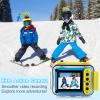 GKTZ Kids Camera - Waterproof Underwater Camera for Kids, Christmas Birthday Gifts for Boys Age 3-12, 1080P HD Children Digital Action Camera, Pool Toys for Kids Age 4-12 view 2