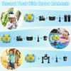 GKTZ Kids Camera - Waterproof Underwater Camera for Kids, Christmas Birthday Gifts for Boys Age 3-12, 1080P HD Children Digital Action Camera, Pool Toys for Kids Age 4-12 view 4