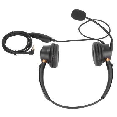 ciciglow Headphones with Microphone, Telephone Headset with 2.5 Mm Jack Connector, Noise Cancellation, Ergonomic Use Design for Customer Service Office