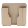 Hemobllo Frosted Wall Mounted Phone Holder Golden Adhesive Charging Rack for Bedside Kitchen Office Mobile Stand Space-Saving Design view 1