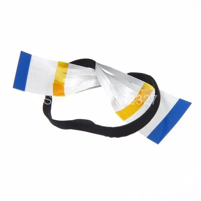 Davitu Wiring Harness - 3pcs/lot Ultra flex FFC cable 40pin 0.5mm pitch 228mm length A type stiffener length 5mm 7 cuts 8 lines
