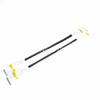 Davitu Wiring Harness - 3pcs/lot Ultra flex FFC cable 40pin 0.5mm pitch 228mm length A type stiffener length 5mm 7 cuts 8 lines view 3