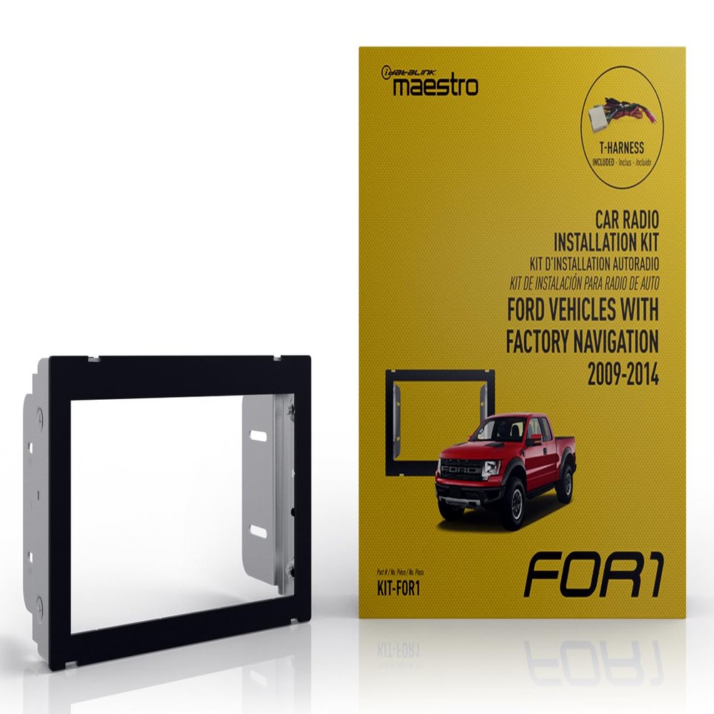 Idatalink Maestro KIT-FOR1 Dash and Wiring Kit for Select 2009-2014 Ford Vehicles w/Factory Navigation (ADS-MRR or ADS-MRR2 Module Also Required)