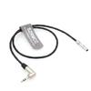 Davitu Wiring Harness - TentaSync Zaxcom 3.5mm TRS to 00B 4 Pin Male Timecode Cable for RED Epic Scarlet DSMC2 Camera view 2