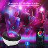 YunLone Galaxy Projector Star Lights Projector for Bedroom with 33 Lighting, Aurora Projector with Bluetooth 5.0 Speaker, Smart APP, 8 White Noises Night Light with IR Remote, Timer for Kids Adults view 3