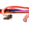 Davitu Wires & Cables - soft Silicone cable 5 meters extra soft high temperature silicone wire 8 10 12 14 16 18 20 22 24 26 AWG - (Color: Black 5M, Specification: 8 AWG) view 4