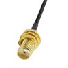 Davitu Power Cables - 1-20M SMA Male Right Angle to SMA Female Antenna Cable LMR 200 RF Cable Low Loss SMA Plug to SMA Jack Antenna LMR 200 Cable - (Color: 15M) view 2