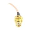 Davitu Wires & Cables - SMA female to CRC9 right angle connector RG316 pigtail cable for HUAWEI/ZTE 3G/4G modem antenna - (Color: 15M, Length: RG316) view 4