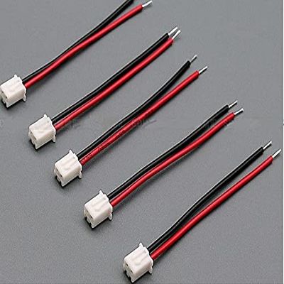 Davitu Wires & Cables - 60pcs XH single head 30pcs cable / electronic wire / XH2.54-2P / single head lines / other end tinned / Long 20CM - (Color: 80 MM, Length: XH 2P)