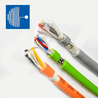 Davitu Wires & Cables - CABLE 5M UL20886 1.5mm 2.5mm 4 core Drag Chain Data Cable Ultra High Flexible Shielded multi core Orange Towline Wire - (Color: SHIELDED, Length: 5m, Specification: 4X1.5MM)