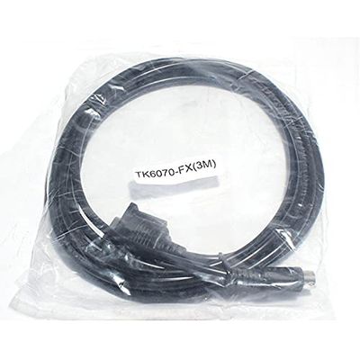 Davitu Wires & Cables - TK6070-FX TK6070-CQM DVP S7-200 Human-machine touch screen communication line cable wire for PLC - (Length: 3m, Specification: TK6070-CQM)
