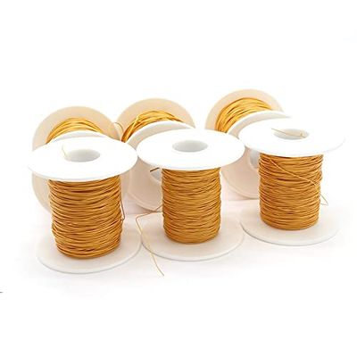 Davitu Wires & Cables - 50M 0.15 0.23 0.25 0.28 0.32 0.35 0.37 0.4 0.45 0.55 0.6 0.65 0.7 0.8 1 mm TIW-B Three-layer insulated Transformer winding wire - (Color: 0.65mm, Length: 50 meters)