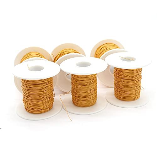 Davitu Wires & Cables - 50M 0.15 0.23 0.25 0.28 0.32 0.35 0.37 0.4 0.45 0.55 0.6 0.65 0.7 0.8 1 mm TIW-B Three-layer insulated Transformer winding wire - (Color: 0.65mm, Length: 50 meters)