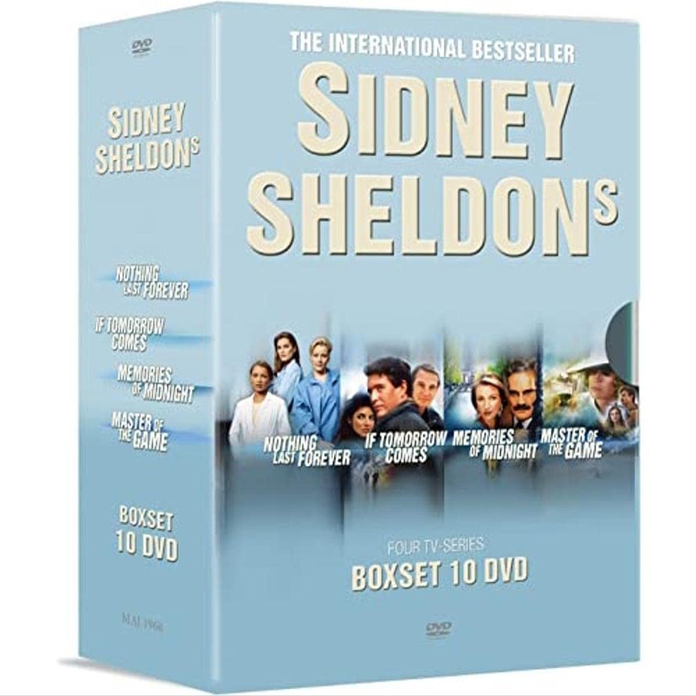 MAJENG MEDIA AB MAJ1968 Sidney Sheldon boxset,Black