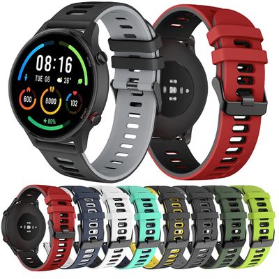 Senter Band for Xiaomi Mi Watch Color Sport Band,22mm Soft Silicone Sport Replacement Strap Band Compatible with Xiaomi Mi Watch Color Sport Smart Watch
