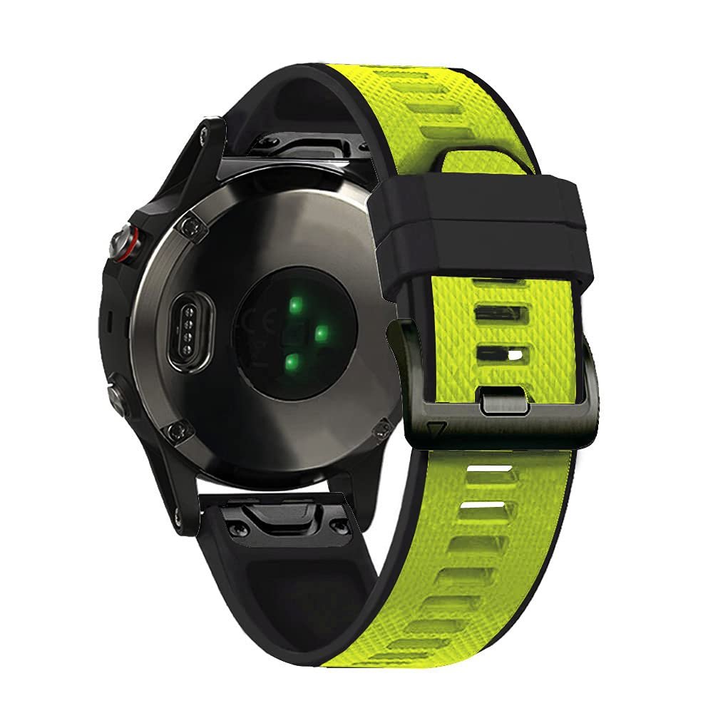 Senter Bands Compatible with Garmin Fenix 6 Bands,Soft Silicone Sport Replacement Strap Band Compatible with Garmin Fenix 6 /Fenix 6 PRO Smart Watch