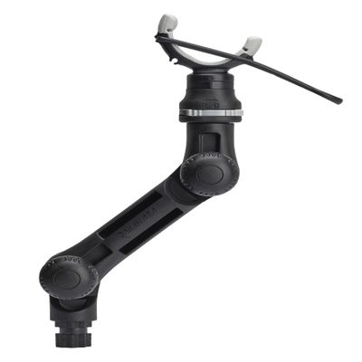 RAILBLAZA Trolling Motor Support XL  Adjustable Kayak & Boat Motor Support Mount with Tool-Free Locking Strap, Reinforced Design for Large Motors & Marine Use