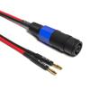 WJSTN Banana Plugs to speakon Speaker Adapter Cablespeakon to Banana Plug Cable 12awg 6in/2 Pack view 4