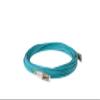 SpeedyFiberTX - 2-Pack 85 Meter Multimode 10G OM3 50/125 Fiber Patch Cable, Duplex LC to LC, Slim Zipcord Fire Retardant Plenum OFNP Cable Jacket view 3